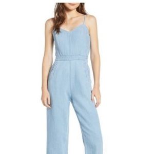 NWT Mother Denim Cut It Out Jumpsuit